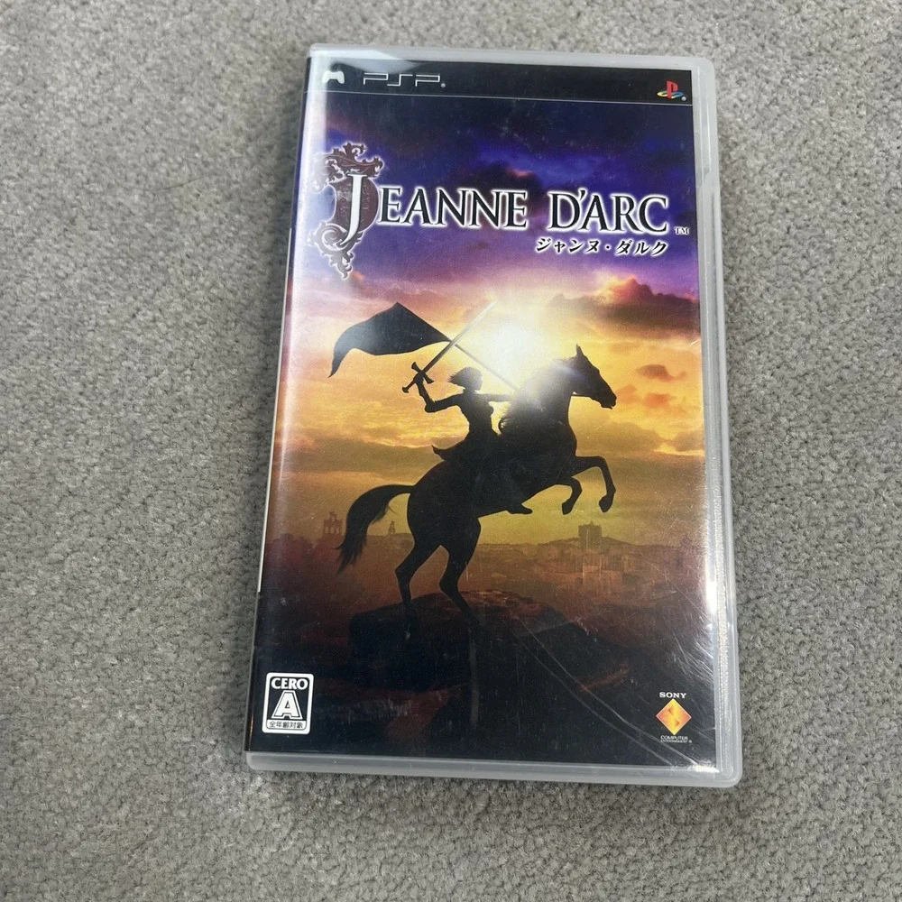 Jeanne d'Arc Sony PSP Japan Import NTSC-J Tactical RPG Level-5 UCJS-10048